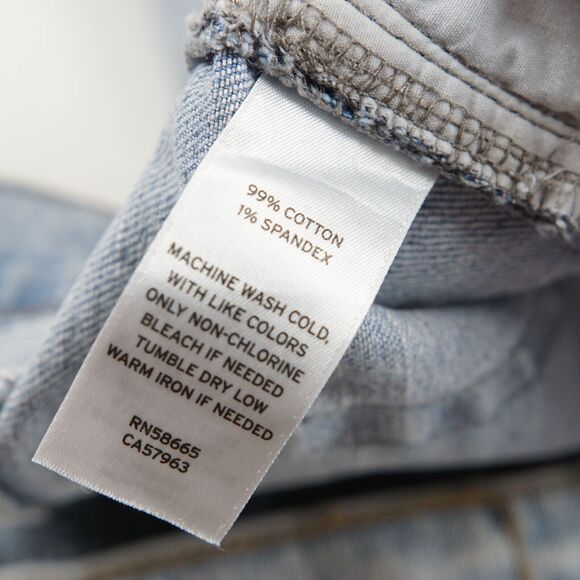 Rail Light Wash Blue Stretch Slim Jeans Mens Sz 34 x 32 - Picture 12 of 13